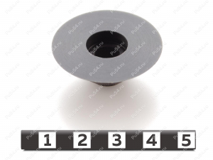 Ролик 34*8*12,8, Código de product 33-78-017, Poliuretano, PU54/E98/черный, Imagen №2