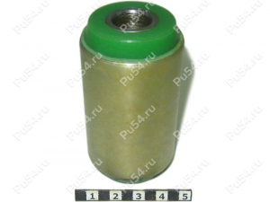Spring bracket silent block, rear suspension, Código de product 1-06-24981, Poliuretano, Imagen №1