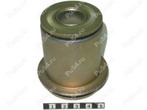 Lower control arm silent block, front suspension (pressed-in)., Código de product 1-06-25811, Poliuretano, Imagen №1