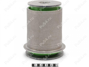 Lower control arm rear silent block, front suspension (pressed-in)., Código de product 1-06-2601, Poliuretano, Imagen №1
