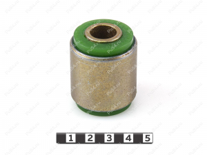Hub silent block, rear suspension (pressed-in)., Código de product 1-06-7071, Poliuretano, PU54/M80/зеленый, Imagen №2