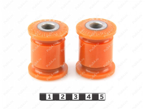 Kit de casquillos para cremallera de dirección, Código de product 1-20-865-2, Poliuretano, PU54/M72/оранжевый, Imagen №1