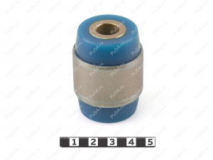 Hub silent block, rear suspension (instead of ball joint), pressed-in., Código de product 1-06-4481, Poliuretano, PU54/M80/зеленый, Imagen №2
