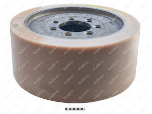 Колесо D 343 x d 270 x H 140 (восстановление), Código de product 333-01-997, Poliuretano, PU54/K92/бежевый, Imagen №1