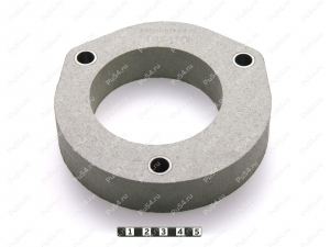Front shock absorber strut spacer, 30 mm, Código de product 1-12-1743, Poliuretano, Полипропилен со втулками серый, Imagen №1