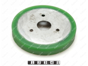 Диск фрикциона снегоуборщика 112*100*16 (восстановление), Código de product 333-01-1047, Poliuretano, PU54/M80/зеленый, Imagen №1