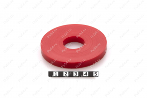 Прокладка D 72 x d 24 x H 8, Código de product 33-01-1483, Poliuretano, PU54/K65/красный, Imagen №1