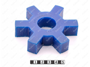 Piñón de acoplamiento elástico 100*30*21 (6 vigas), Código de product 33-01-790, Poliuretano, Imagen №1