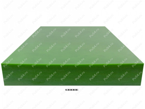 Lámina de poliuretano 500*500*60, Código de product 33-01-1251, Poliuretano, PU54/M80/зеленый, Imagen №1