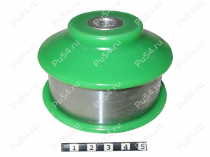 Control arm rear silent block, front suspension (sectional), Código de product 24-16-591, Poliuretano, Imagen №1