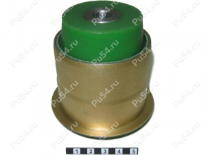 Rod silent block, rear suspension (pressed-in), Código de product 1-06-3471, Poliuretano, Imagen №1