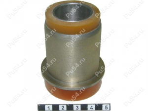 Lower control arm silent block, front suspension, Código de product 18-06-0132, Poliuretano, Imagen №1