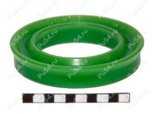 Hydraulic cylinder polyurethane cuff, Código de product 70-03-6545, Poliuretano, PU54/M87/синий, Imagen №3