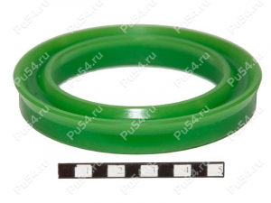 Hydraulic cylinder polyurethane cuff, Código de product 70-03-8060, Poliuretano, PU54/M87/синий, Imagen №3