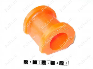Buje del estabilizador delantera, Código de product 7-01-1041, Poliuretano, PU54i/K72/темно-оранжевый, Imagen №1