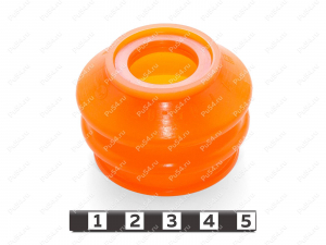 Пыльник шаровой опоры, Código de product 1-05-056, Poliuretano, PU54/M72/оранжевый, Imagen №1