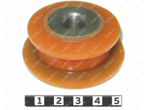 Underframe rear silent block, front suspension, Código de product 24-06-753, Poliuretano, Imagen №2