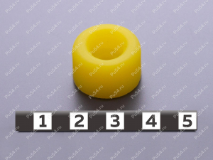 Ножка приборная 20*4,5*12, Código de product 33-01-1723, Poliuretano, PU54/M95/желтый, Imagen №1