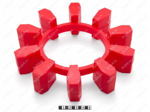 Эластичный элемент муфты N-BIPEX, аналог BIPEX 227, Código de product 33-99-915139, Poliuretano, PU54/M92/красный, Imagen №1