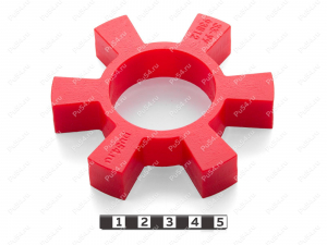 Эластичный элемент муфты, аналог SBT T95, Código de product 33-99-93812, Poliuretano, PU54/M92/красный, Imagen №1