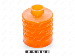 Пыльник D 55 х d 23 х H 80, Código de product 33-05-022, Poliuretano, PU54/M72/оранжевый, Imagen №1