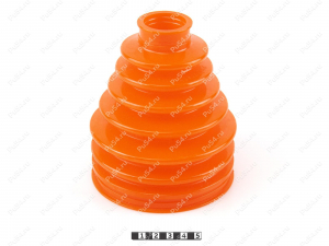 CV-joint dust boot (outer), front suspension, Código de product 1-05-041, Poliuretano, PU54/E72/rojo, Imagen №1