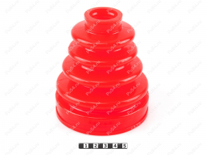 CV-joint inner dust boot (tripod joint), Código de product 1-05-043, Poliuretano, PU54/M71/naranja, Imagen №2