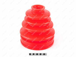 CV-joint dust boot (inner), front suspension, Código de product 1-05-042, Poliuretano, PU54/M71/naranja, Imagen №2
