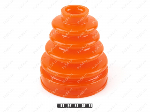 CV-joint inner dust boot (tripod joint), Código de product 1-05-043, Poliuretano, PU54/M71/naranja, Imagen №1
