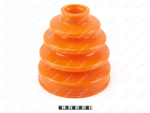 CV-joint dust boot (inner), front suspension, Código de product 1-05-046, Poliuretano, PU54/E72/rojo, Imagen №1