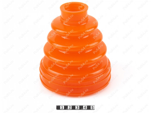 CV-joint inner dust boot, front suspension, Código de product 1-05-047, Poliuretano, PU54/M71/naranja, Imagen №1