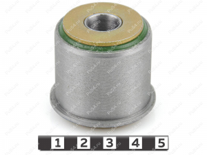 Сайлентблок тяги панара запрессованный, Código de product 19-06-4241, Poliuretano, PU54/M80/зеленый, Imagen №1