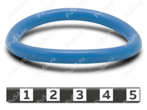 Sealing collar, Código de product 78-00-057, Poliuretano, PU54/M92/красный, Imagen №1