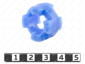 Inserto de acoplamiento elástico 24,7*13,8*14, Código de product 33-01-1221, Poliuretano, PU54/M87/синий, Imagen №3