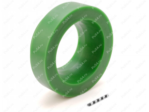 Spring spacer, rear suspension (lift +40 mm), Código de product 12-12-0064, Poliuretano, PW54/K80/светло-зеленый, Imagen №1