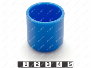 Колпачок D 37 x d 32 x H 36 мм, Código de product 33-01-1389, Poliuretano, PU54/M87/синий, Imagen №1