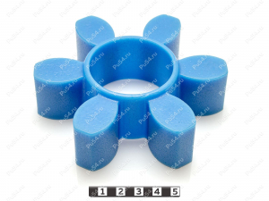 PHE FRC 130 SKF, Desch HRC 130 упругий элемент, эластичный, Código de product 33-99-9074, Poliuretano, PU54/M87/синий, Imagen №1