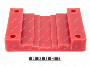 Esponja para agarrar la roca 25 * 100 * 130, Código de product 33-01-1204, Poliuretano, PU54/M92/красный, Imagen №2