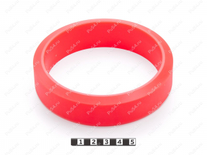 Кольцо ПУ 111х93х26,5 мм, Código de product 33-78-465, Poliuretano, PU54/M92/красный, Imagen №1