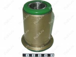 Upper control arm silent block, front suspension (pressed-in), Código de product 1-06-56431, Poliuretano, Imagen №1