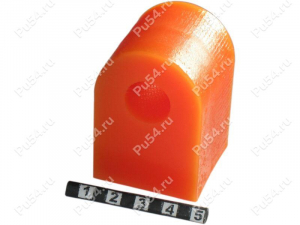 Stabilizer bushing, rear suspension, ID=16,5 mm, Código de product 19-01-338, Poliuretano, Imagen №1