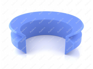 Уплотнение VS-5 4х8х5,2 VS-ring 5 PU, Código de product 70-08-910061, Poliuretano, PU54/M87/синий, Imagen №1