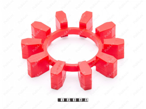 Эластичный элемент муфты N-BIPEX, аналог BIPEX 182, Código de product 33-99-91511, Poliuretano, PU54/M92/красный, Imagen №1