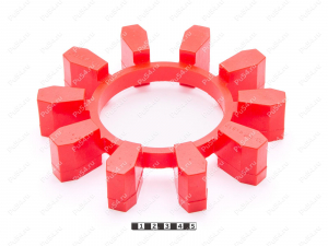 Эластичный элемент муфты N-BIPEX, аналог BIPEX 202, Código de product 33-99-91512, Poliuretano, PU54/M92/красный, Imagen №1