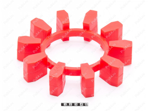 Эластичный элемент муфты N-BIPEX, аналог BIPEX 227, Código de product 33-99-91513, Poliuretano, PU54/M92/красный, Imagen №1