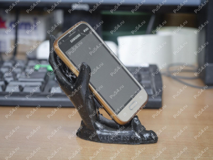Mobile phone holder, Código de product 93-00-500, Poliuretano, PU54/M80/зеленый, Imagen №4