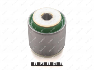 Сайлентблок нижнего продольного рычага, к кузову запрессованный, Código de product 12-06-2601, Poliuretano, PU54/M80/зеленый, Imagen №1