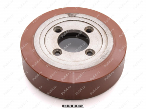 Каток D 265 х d 204 х H 80 (восстановление), Código de product 333-01-1113, Poliuretano, PU54Q/E90/коричневый, Imagen №1