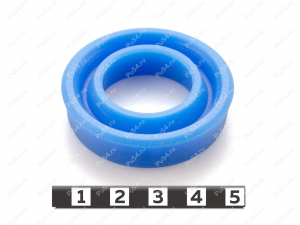 Hydraulic cylinder polyurethane cuff, Código de product 70-03-4525, Poliuretano, PU54/M87/синий, Imagen №3