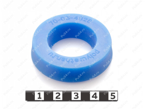 Hydraulic cylinder polyurethane cuff, Código de product 70-03-4525, Poliuretano, PU54/M87/синий, Imagen №4